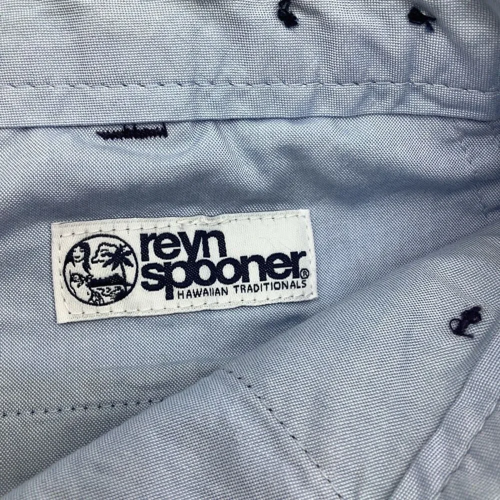 Brooks Brothers Mens Reyn Spooner Bermuda Shorts Blue‎ Size 34